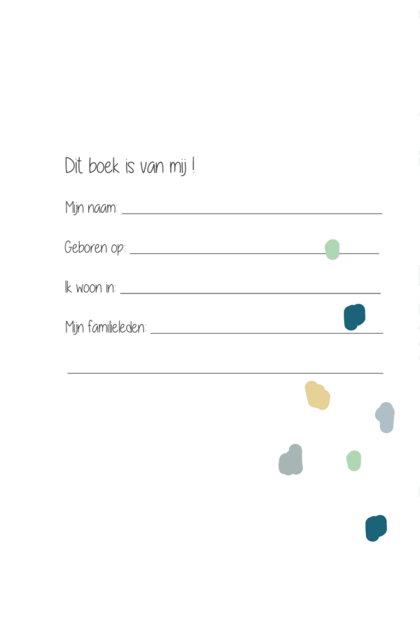 JEP! Kids Mijn vriendenboekje jongen - Smaragdgroen - Afbeelding 6