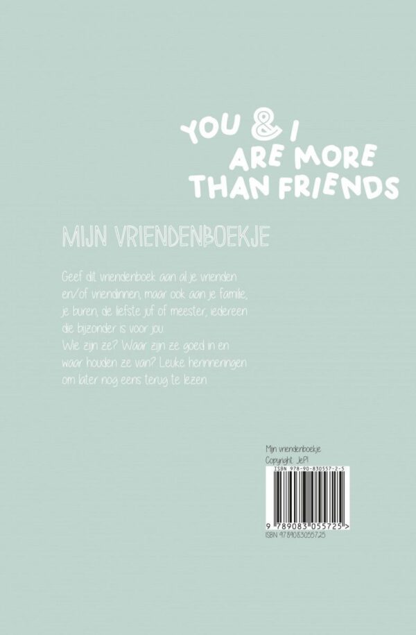JEP! Kids Mijn vriendenboekje meisje - Veldgroen - Afbeelding 12