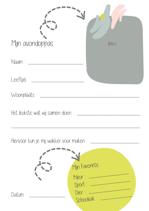 JEP! Kids Oppasboek - Indian roze - Afbeelding 9