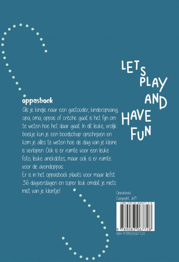 JEP! Kids Oppasboek - Indigo blauw - Afbeelding 13