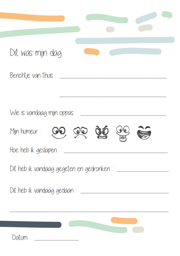 JEP! Kids Oppasboek - Indigo blauw - Afbeelding 7