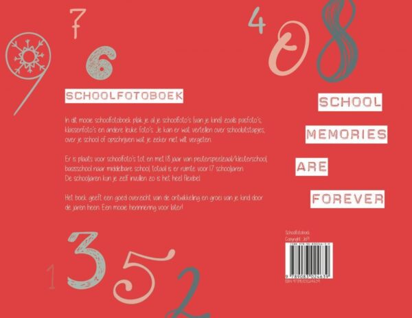 JEP! Kids Schoolfotoboek - Kersenrood - Afbeelding 18