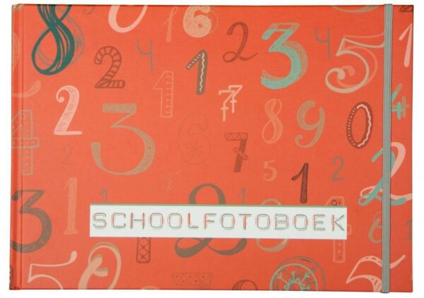 JEP! Kids Schoolfotoboek - Kersenrood