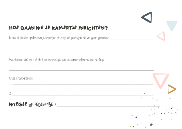 JEP! Kids Zwangerschapsdagboek - Okergeel - Afbeelding 12