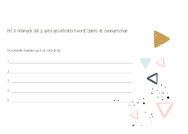 JEP! Kids Zwangerschapsdagboek - Okergeel - Afbeelding 14