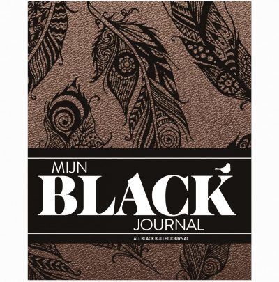 Mijn black journal – Bohemian brown Boeken in de aanbieding