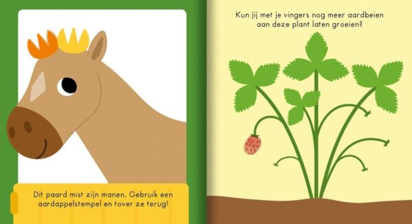 Op de boerderij – Vingerafdrukken knutselboek - Afbeelding 2