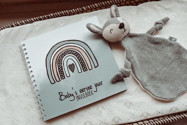 SilliBeads Baby's eerste jaar invulboek - Blauw - Afbeelding 3