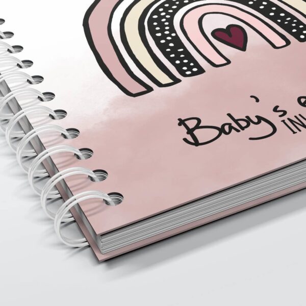 SilliBeads Baby's eerste jaar invulboek - Roze - Afbeelding 10