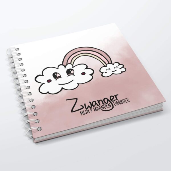 SilliBeads Mijn 9 maanden dagboek - Roze