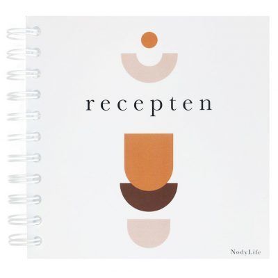 NodyLife Receptenboekje – Abstract Recepten invulboek