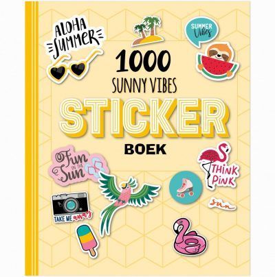 Stickerboek – 1000 Sunny Vibes Scrapbook stickers