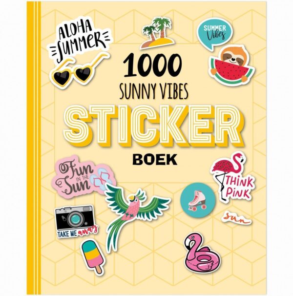 Stickerboek - 1000 Sunny Vibes