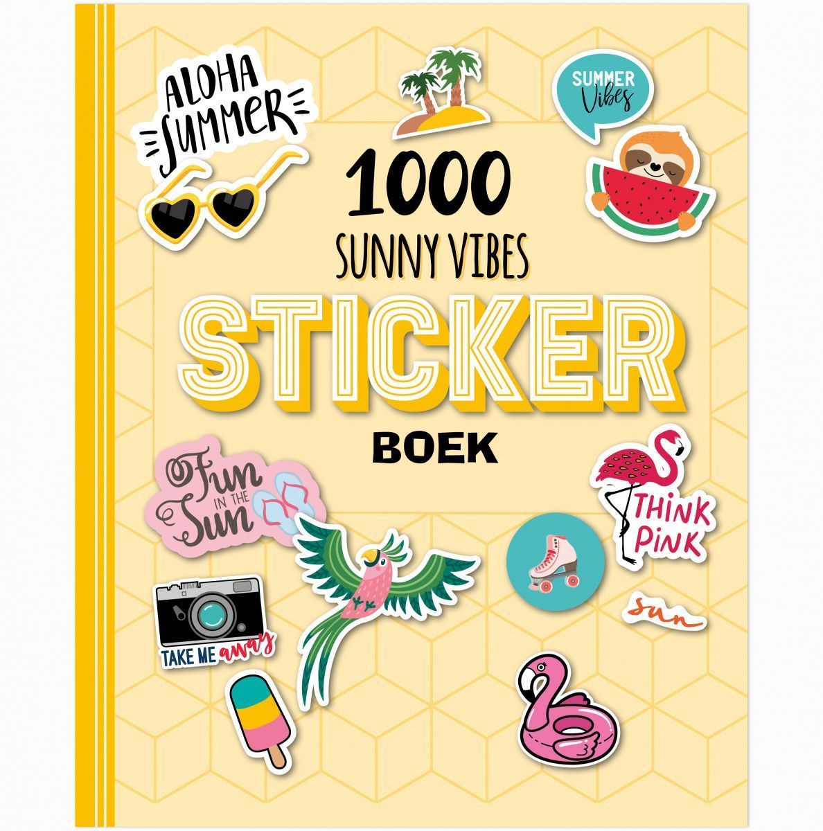Email schrijven Purper belediging Stickerboek - 1000 Sunny Vibes Kopen? ⋆ Invulboekjes.nl