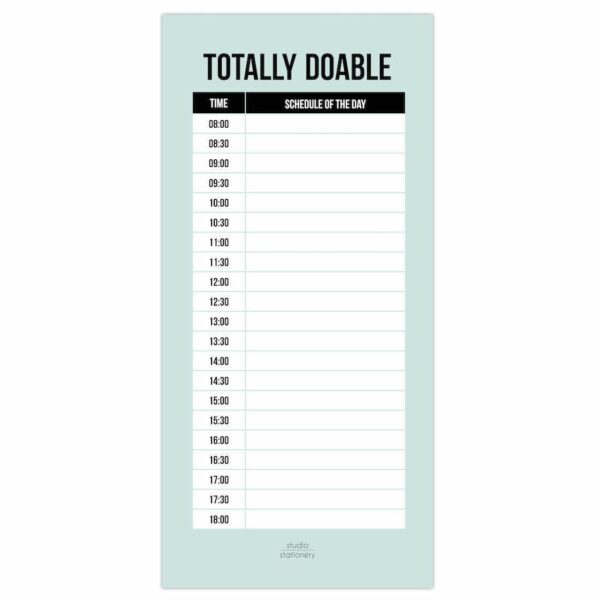 Studio Stationery Daily plan Notitieblok
