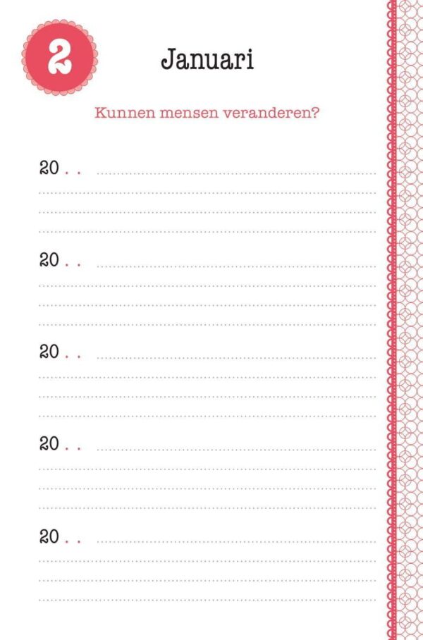 Een vraag per dag - Dagboek voor 5 jaar - Afbeelding 4