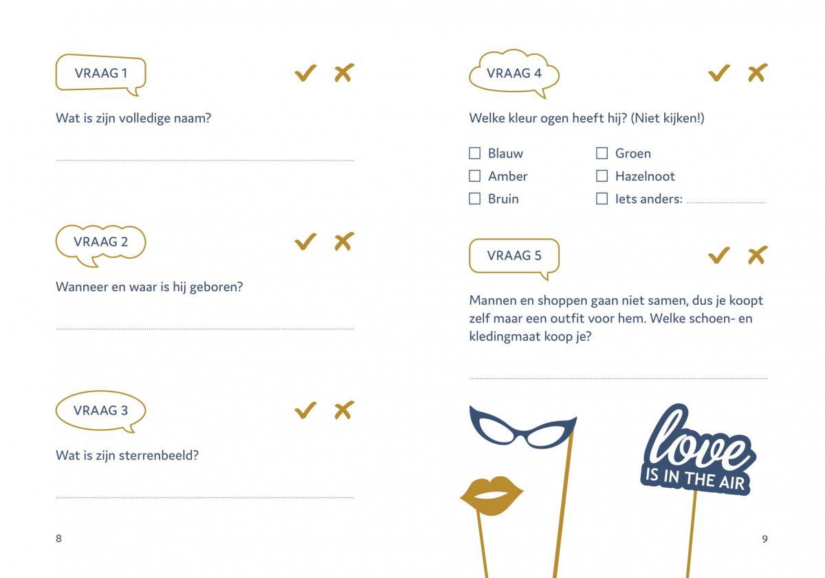 Hoe goed ken jij je man? Invulboek Kopen? - Invulboekjes.nl