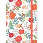 Adresboek Flowers - A6