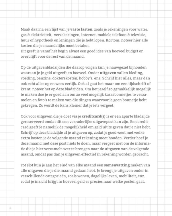 Budgetplanner - Groen - Afbeelding 4