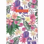 Dagplanner Tropical Flowers - A5