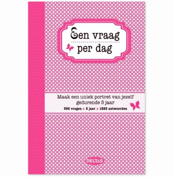 Een vraag per dag - Dagboek voor 5 jaar
