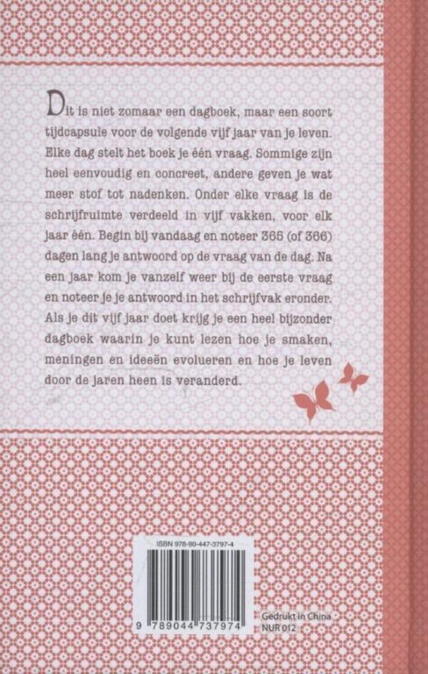 Een vraag per dag - Dagboek voor 5 jaar - Afbeelding 11