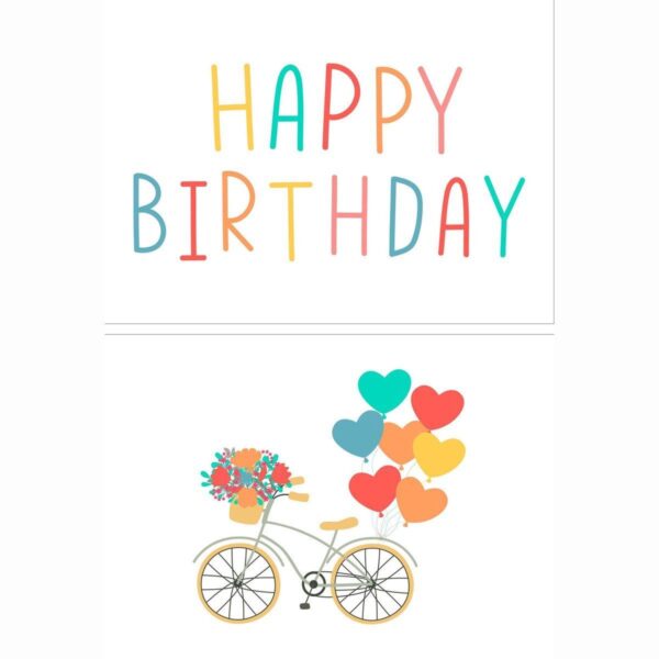 Fabrique a la Carte Verjaardagskaarten set - Happy Birthday - 14 stuks