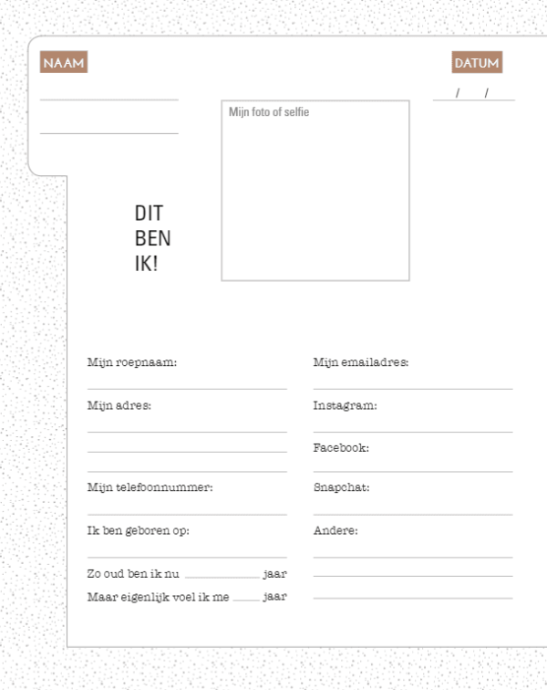 Het geweldige vriendenboek voor volwassenen - Blauw-roze - Afbeelding 4