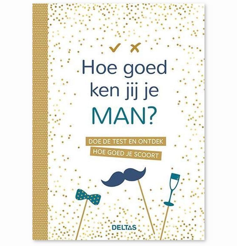 Hoe goed ken jij je man quizboek als jubileum cadeau 25 jaar