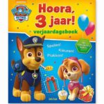 Hoera, 3 Jaar! Paw Patrol Verjaardagsboek