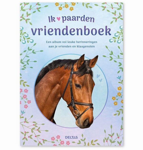 Ik hou van paarden vriendenboekje