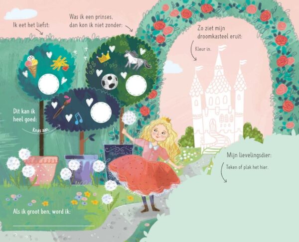 Ik hou van prinsessen vriendenboekje - Afbeelding 8