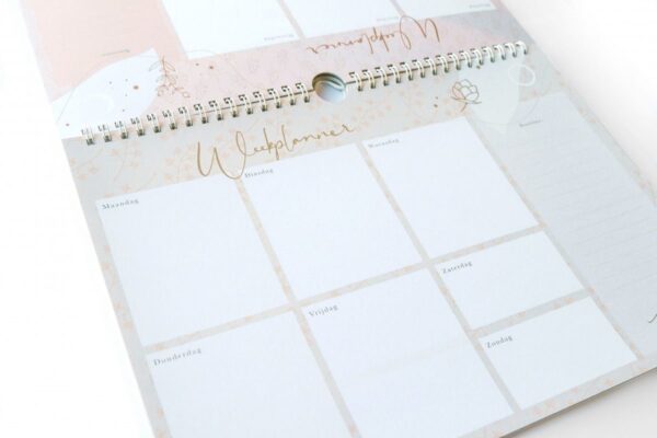 Maan Amsterdam Weekplanner Eclipse - A4 - Incl. stickervel - Afbeelding 3