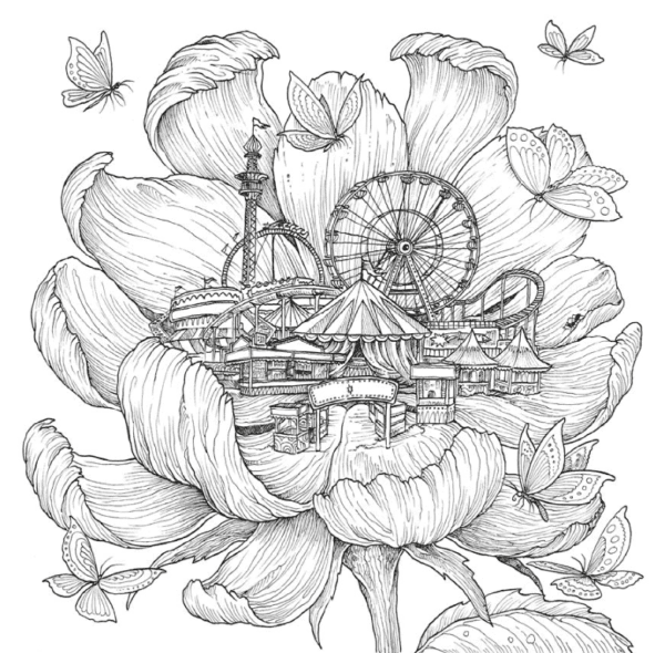 Magical worlds - Kleuren voor volwassenen - Afbeelding 4