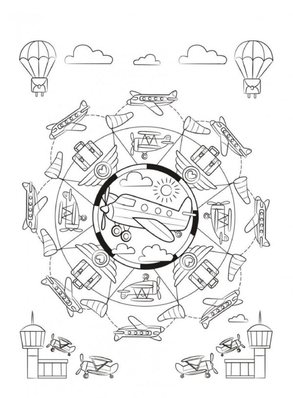 Mandala kleurboek - Kleurpret voor jongens - Afbeelding 4