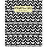 Menuplanner Black & White - A5