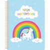 Mijn unicorn notitieboek - Blauw
