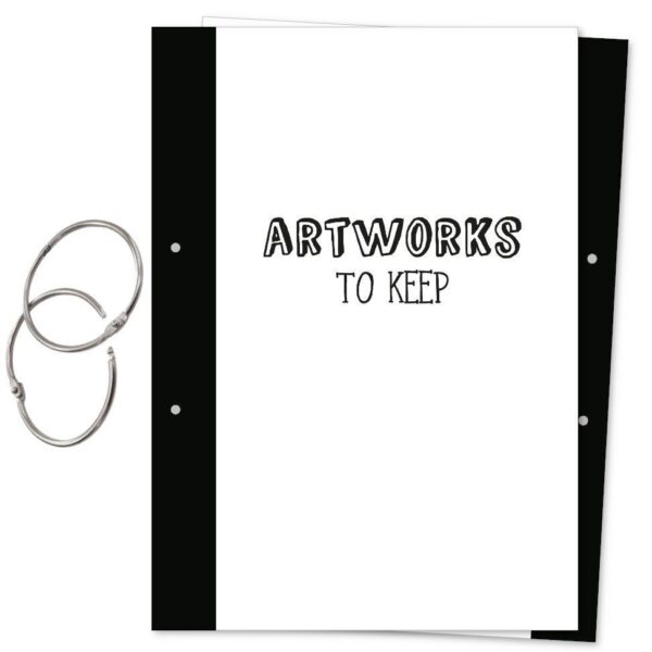 Oh My Goody Bewaarbundel kunstwerkjes 'Artworks to Keep' - A4 - Afbeelding 2