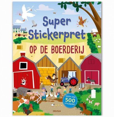 Super Stickerpret – Op de boerderij Kinderstickers