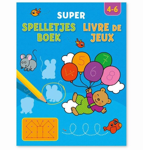 Super spelletjesboek 4-6 jaar