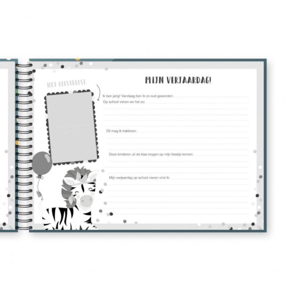Tante Kaartje Schoolfotoboek - Blauw - Afbeelding 14