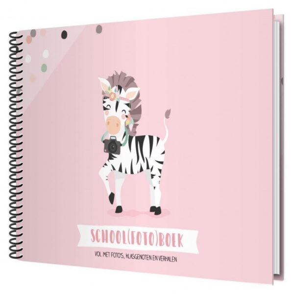 Tante Kaartje Schoolfotoboek - Roze