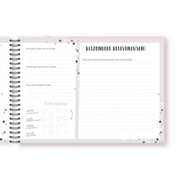 Tante Kaartje Schoolfotoboek - Roze - Afbeelding 12