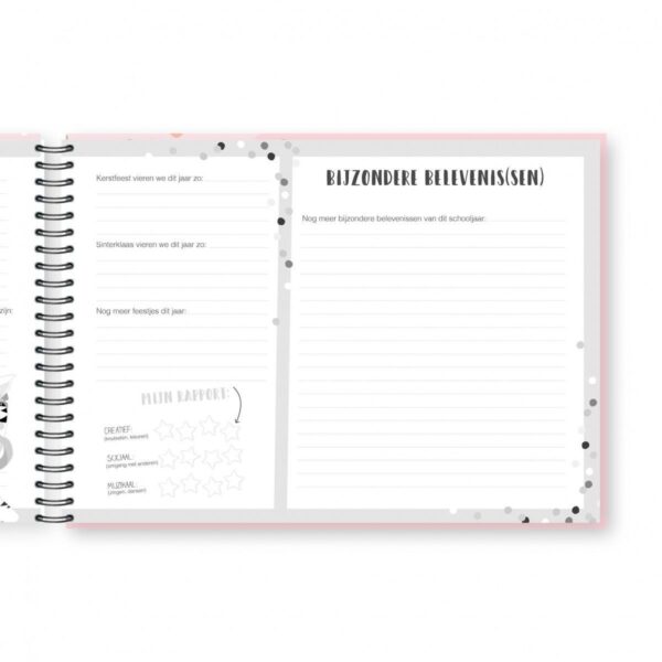 Tante Kaartje Schoolfotoboek - Roze - Afbeelding 7