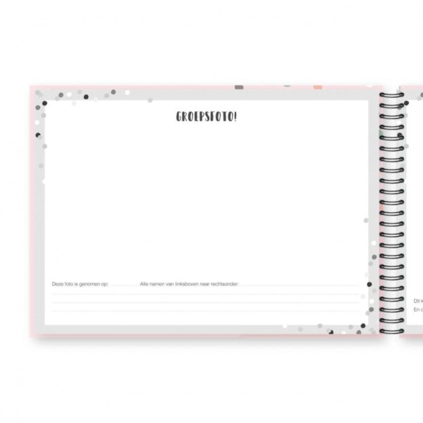 Tante Kaartje Schoolfotoboek - Roze - Afbeelding 8