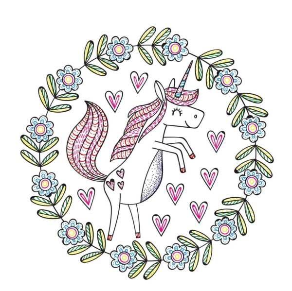 Unicorn Magic Color schilderen met water - Kleurboek - Afbeelding 2