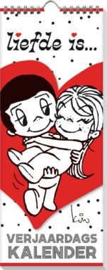 Verjaardagskalender Liefde Is…voorkant
