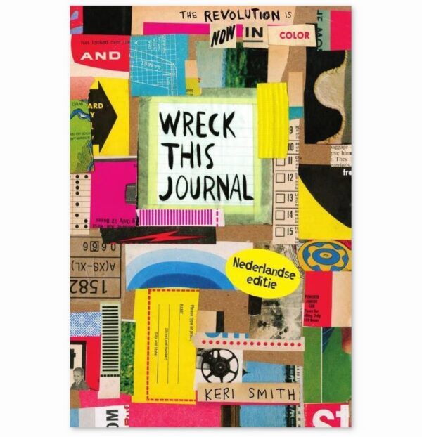 Wreck this journal, nu in kleur!