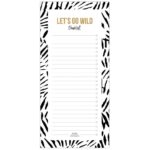 Studio Stationery Notitieblok Checklist - Let's go wild