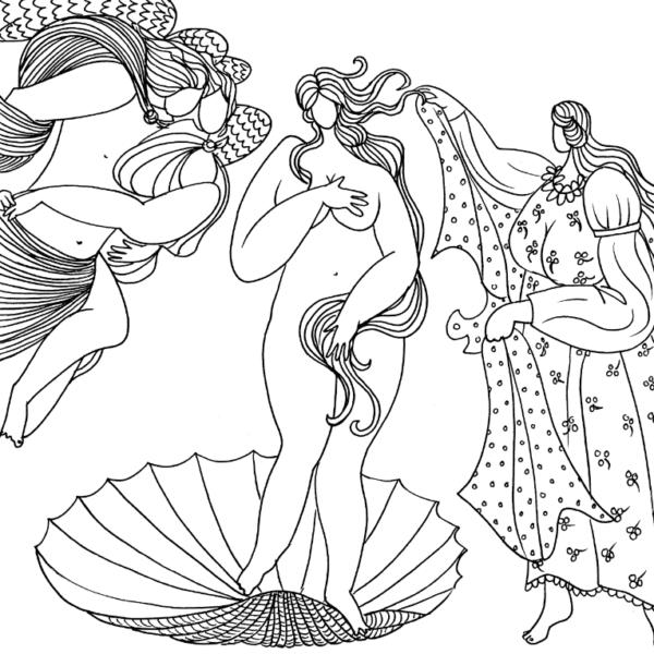 Dikke Dames in de schilderkunst kleurboek - Afbeelding 8